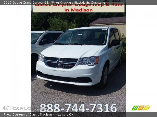 2019 Dodge Grand Caravan SE in White Knuckle