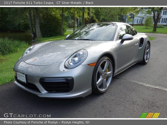 2017 Porsche 911 Turbo Coupe in GT Silver Metallic