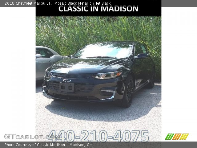 2018 Chevrolet Malibu LT in Mosaic Black Metallic