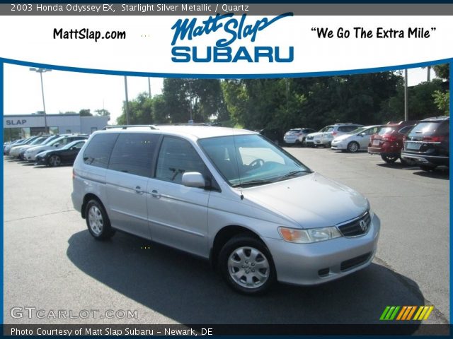 2003 Honda Odyssey EX in Starlight Silver Metallic