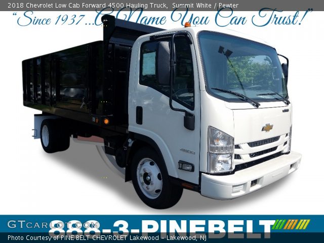 2018 Chevrolet Low Cab Forward 4500 Hauling Truck in Summit White