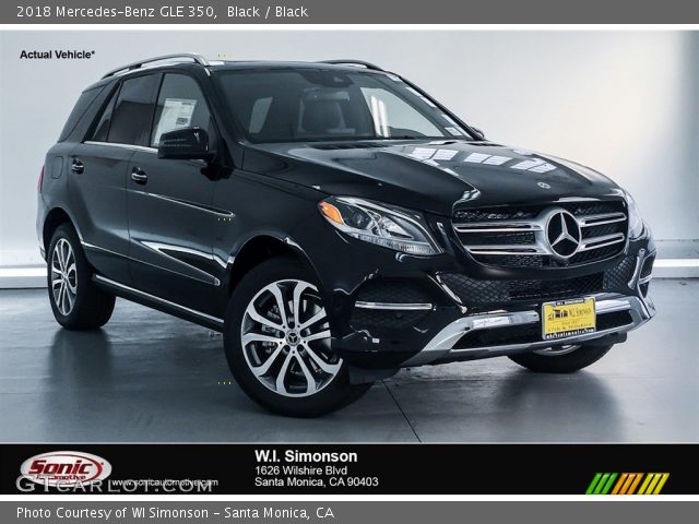 2018 Mercedes-Benz GLE 350 in Black