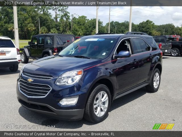 2017 Chevrolet Equinox LT in Blue Velvet Metallic