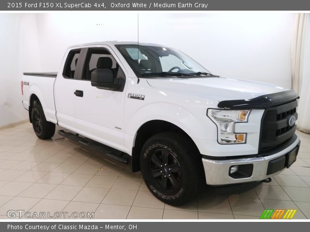 2015 Ford F150 XL SuperCab 4x4 in Oxford White