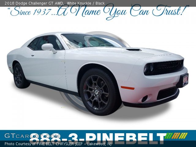 2018 Dodge Challenger GT AWD in White Knuckle