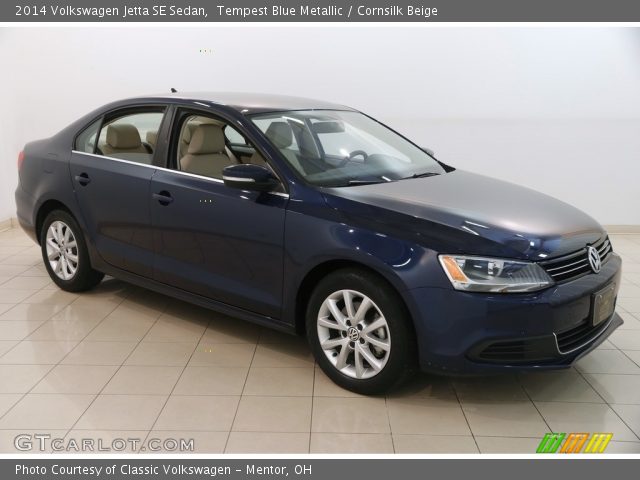 2014 Volkswagen Jetta SE Sedan in Tempest Blue Metallic
