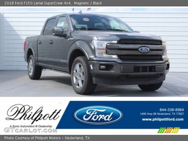 2018 Ford F150 Lariat SuperCrew 4x4 in Magnetic