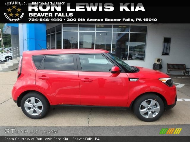 2019 Kia Soul  in Inferno Red