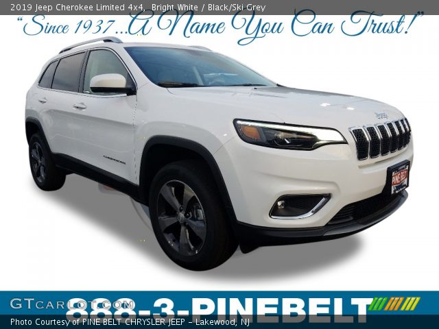 2019 Jeep Cherokee Limited 4x4 in Bright White