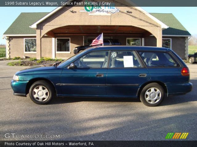 1998 Subaru Legacy L Wagon in Spruce Pearl Metallic