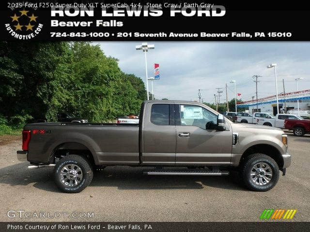 2019 Ford F250 Super Duty XLT SuperCab 4x4 in Stone Gray