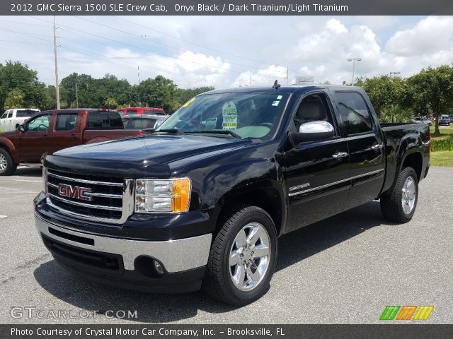 2012 GMC Sierra 1500 SLE Crew Cab in Onyx Black
