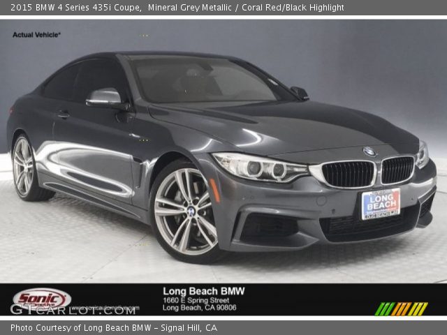 2015 BMW 4 Series 435i Coupe in Mineral Grey Metallic