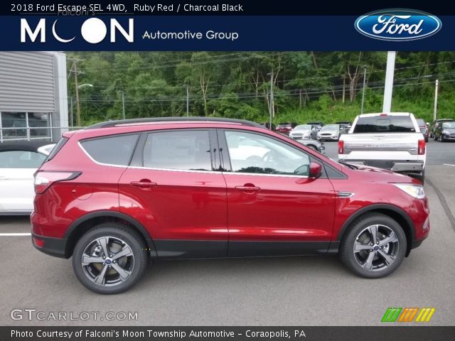 2018 Ford Escape SEL 4WD in Ruby Red