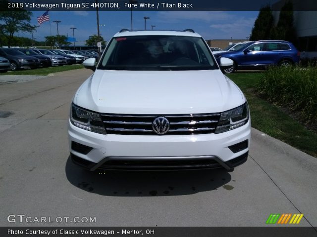 2018 Volkswagen Tiguan SE 4MOTION in Pure White