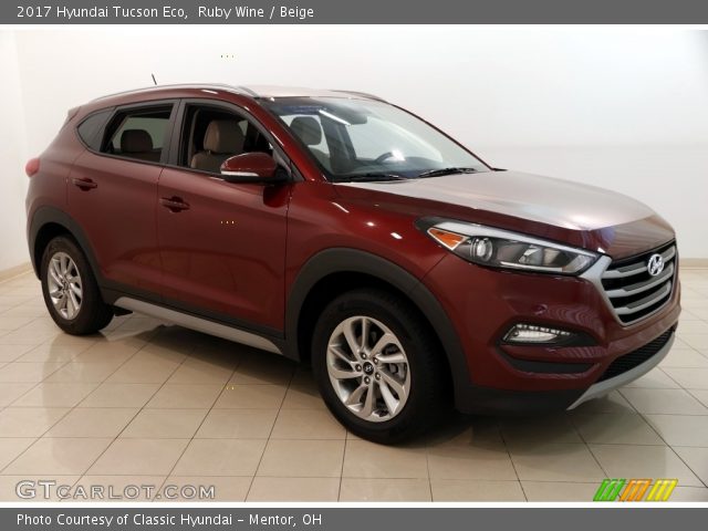 2017 Hyundai Tucson Eco in Ruby Wine