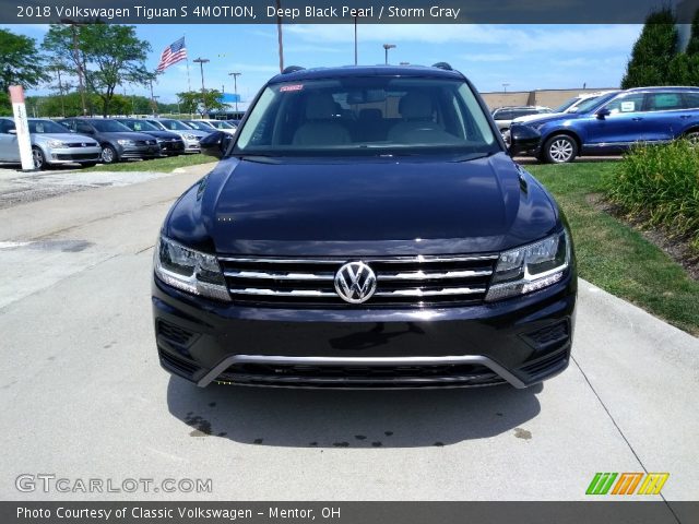 2018 Volkswagen Tiguan S 4MOTION in Deep Black Pearl