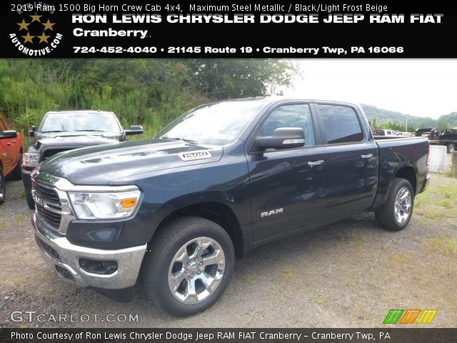 2019 Ram 1500 Big Horn Crew Cab 4x4 in Maximum Steel Metallic