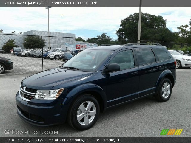 2018 Dodge Journey SE in Contusion Blue Pearl