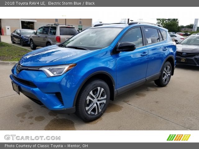 2018 Toyota RAV4 LE in Electric Storm Blue
