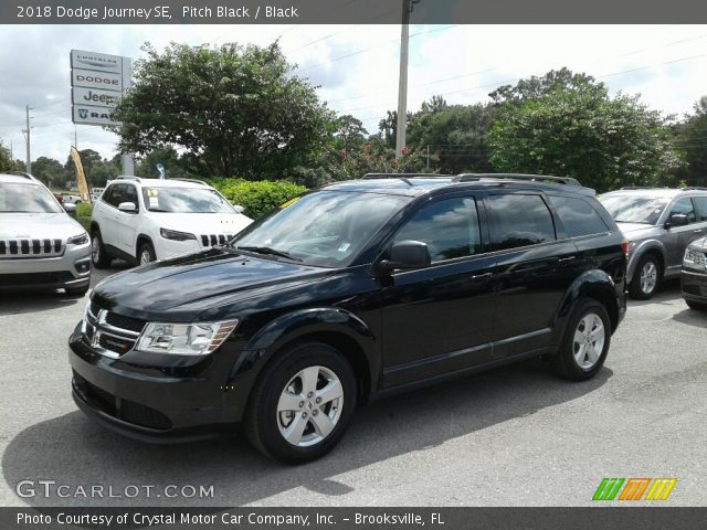 2018 Dodge Journey SE in Pitch Black