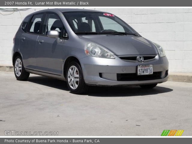 2007 Honda Fit  in Lunar Mist Blue Metallic