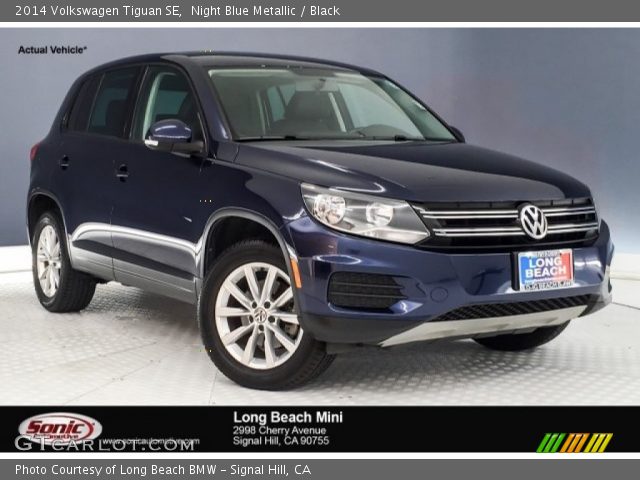 2014 Volkswagen Tiguan SE in Night Blue Metallic
