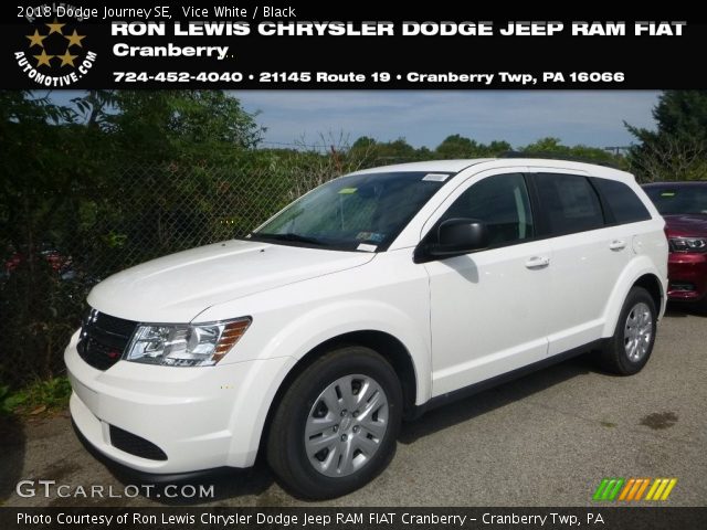 2018 Dodge Journey SE in Vice White