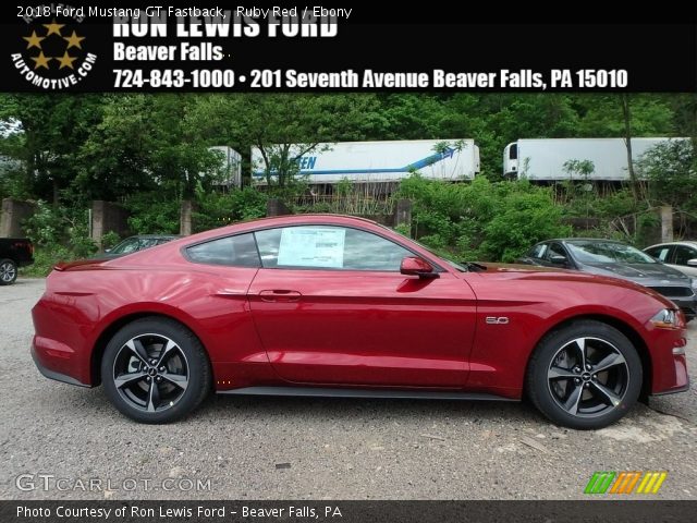 2018 Ford Mustang GT Fastback in Ruby Red