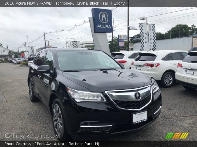 2016 Acura MDX SH-AWD Technology in Crystal Black Pearl