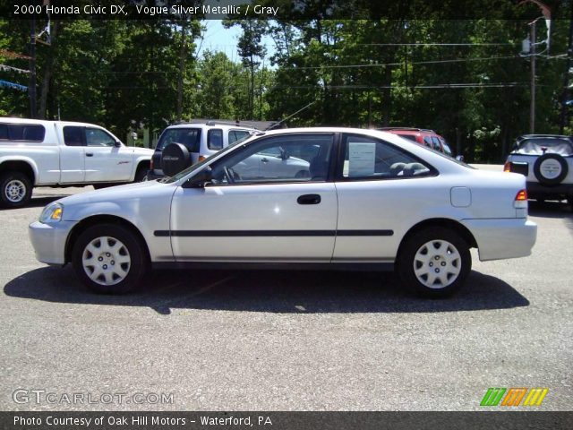 2000 Honda Civic DX in Vogue Silver Metallic