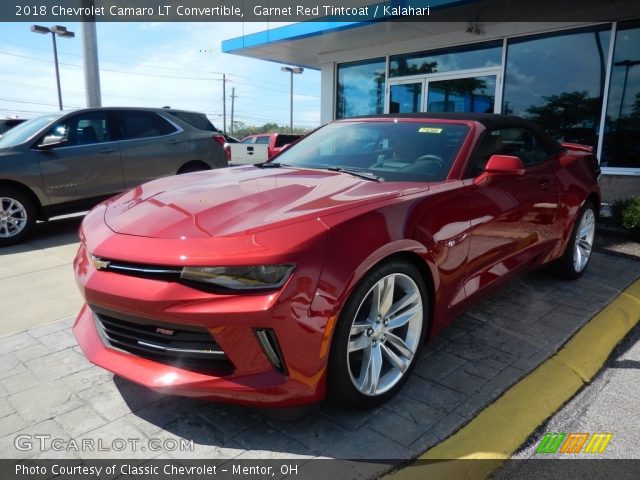 2018 Chevrolet Camaro LT Convertible in Garnet Red Tintcoat