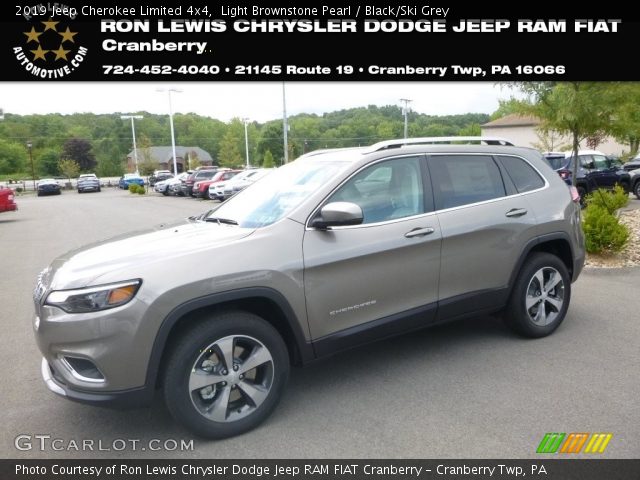 2019 Jeep Cherokee Limited 4x4 in Light Brownstone Pearl