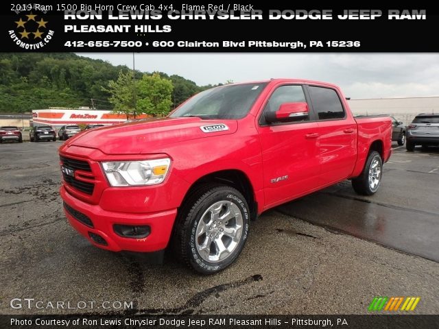 2019 Ram 1500 Big Horn Crew Cab 4x4 in Flame Red