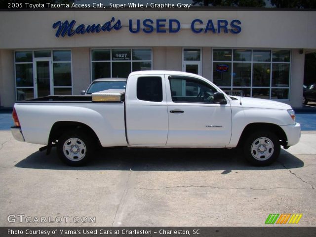2005 Toyota Tacoma Access Cab in Super White