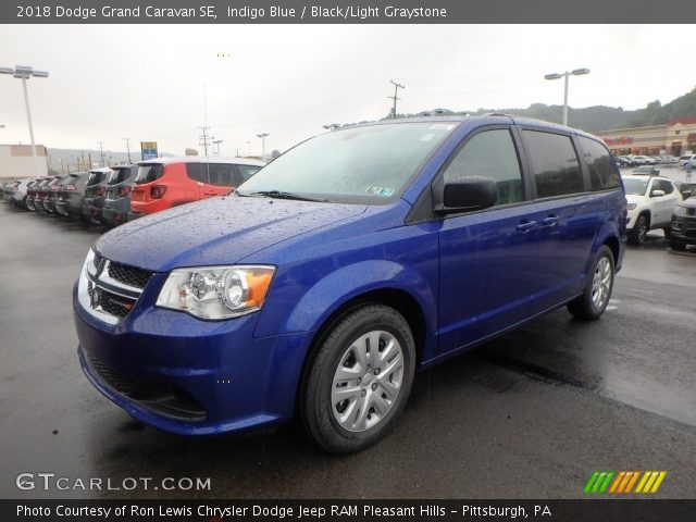 2018 Dodge Grand Caravan SE in Indigo Blue