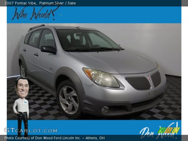 2007 Pontiac Vibe  in Platinum Silver