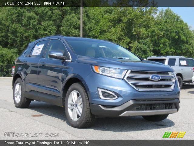 2018 Ford Edge SEL in Blue