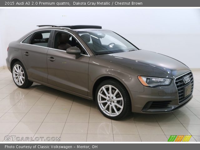 2015 Audi A3 2.0 Premium quattro in Dakota Gray Metallic