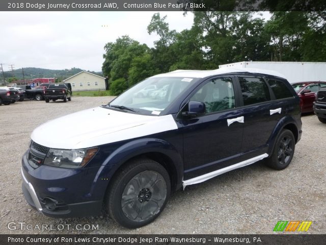 2018 Dodge Journey Crossroad AWD in Contusion Blue Pearl