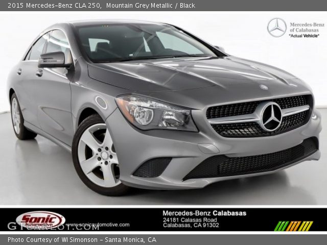 2015 Mercedes-Benz CLA 250 in Mountain Grey Metallic