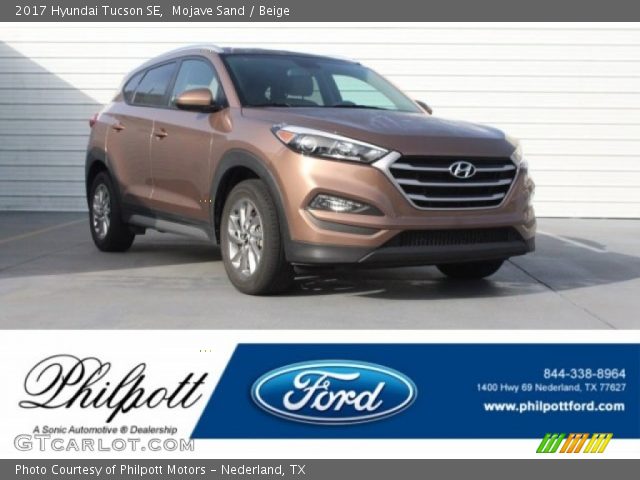 2017 Hyundai Tucson SE in Mojave Sand