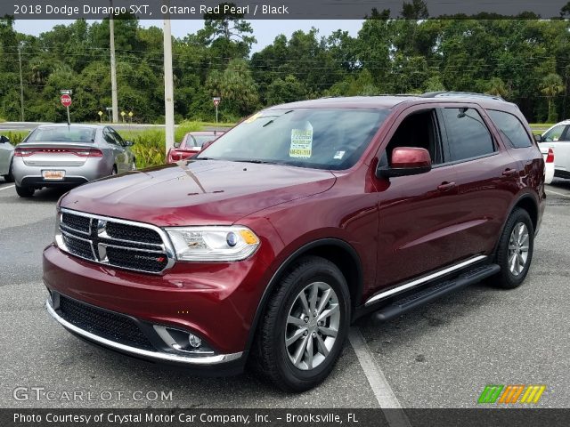 2018 Dodge Durango SXT in Octane Red Pearl