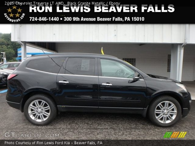 2015 Chevrolet Traverse LT AWD in Black Granite Metallic