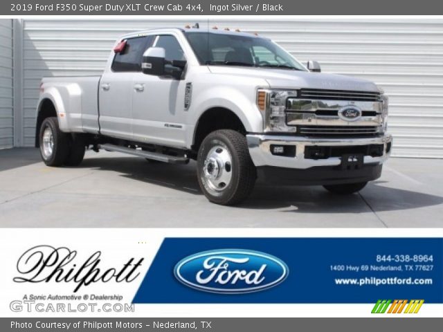 2019 Ford F350 Super Duty XLT Crew Cab 4x4 in Ingot Silver