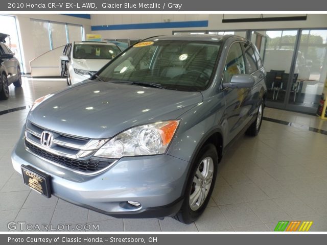 2010 Honda CR-V EX-L AWD in Glacier Blue Metallic