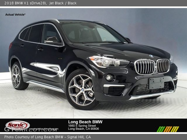 2018 BMW X1 sDrive28i in Jet Black