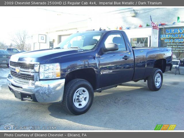 2009 Chevrolet Silverado 2500HD LS Regular Cab 4x4 in Imperial Blue Metallic