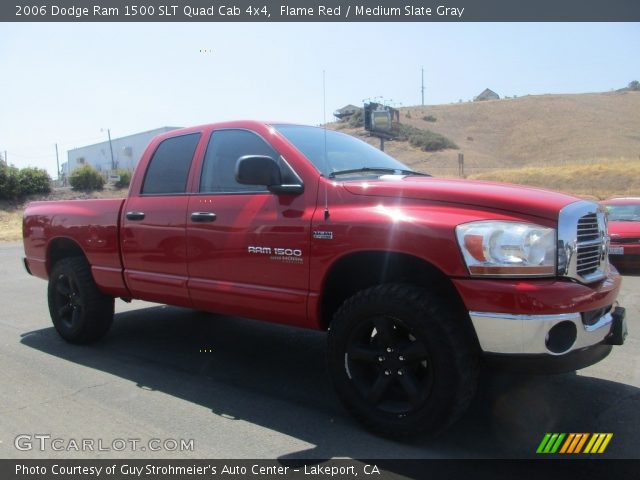 2006 Dodge Ram 1500 SLT Quad Cab 4x4 in Flame Red