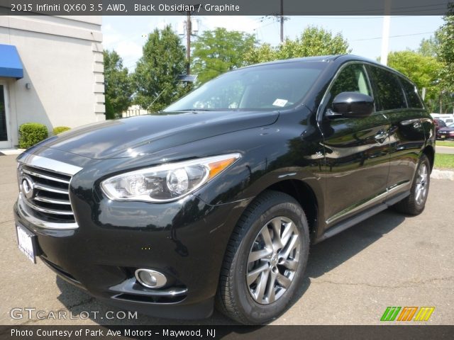 2015 Infiniti QX60 3.5 AWD in Black Obsidian